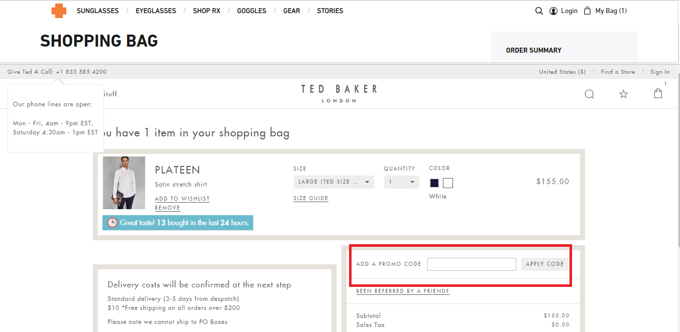 Ted Baker Coupons