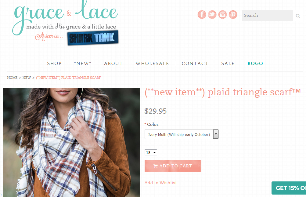 Grace & Lace Coupons