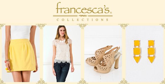 Francesca's Coupons