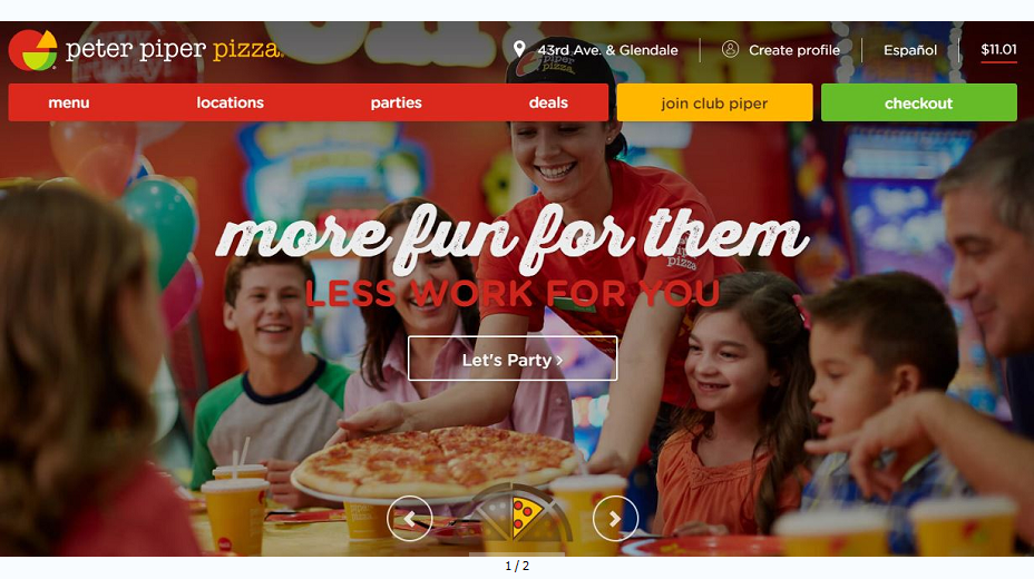 Peter Piper Pizza Coupons