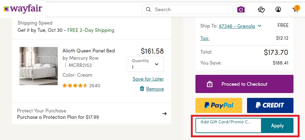 Wayfair Coupons