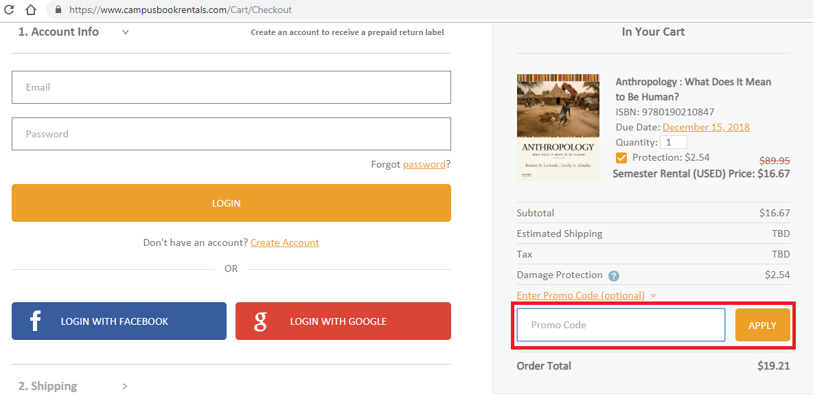 Campus Book Rentals Coupons