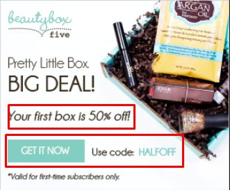 Beauty Box 5 Coupons